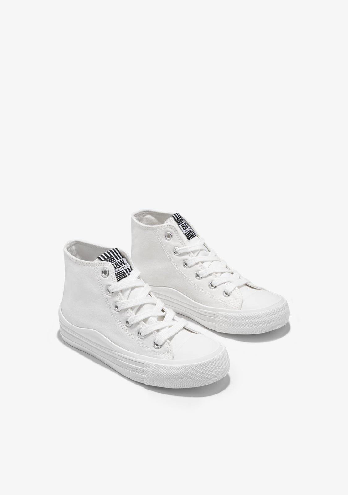 Break & walk Zapatillas Altas Lona Blanco