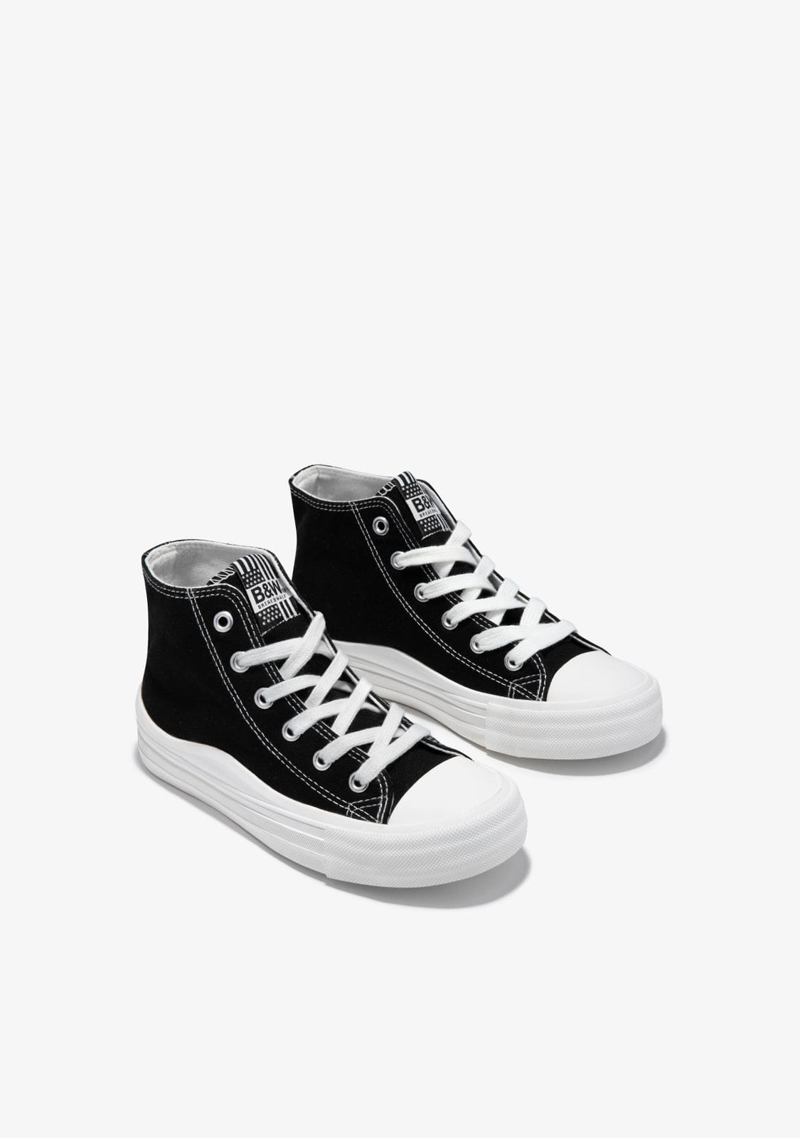 Break & walk Zapatillas Altas Lona Negro Grandes ahorros