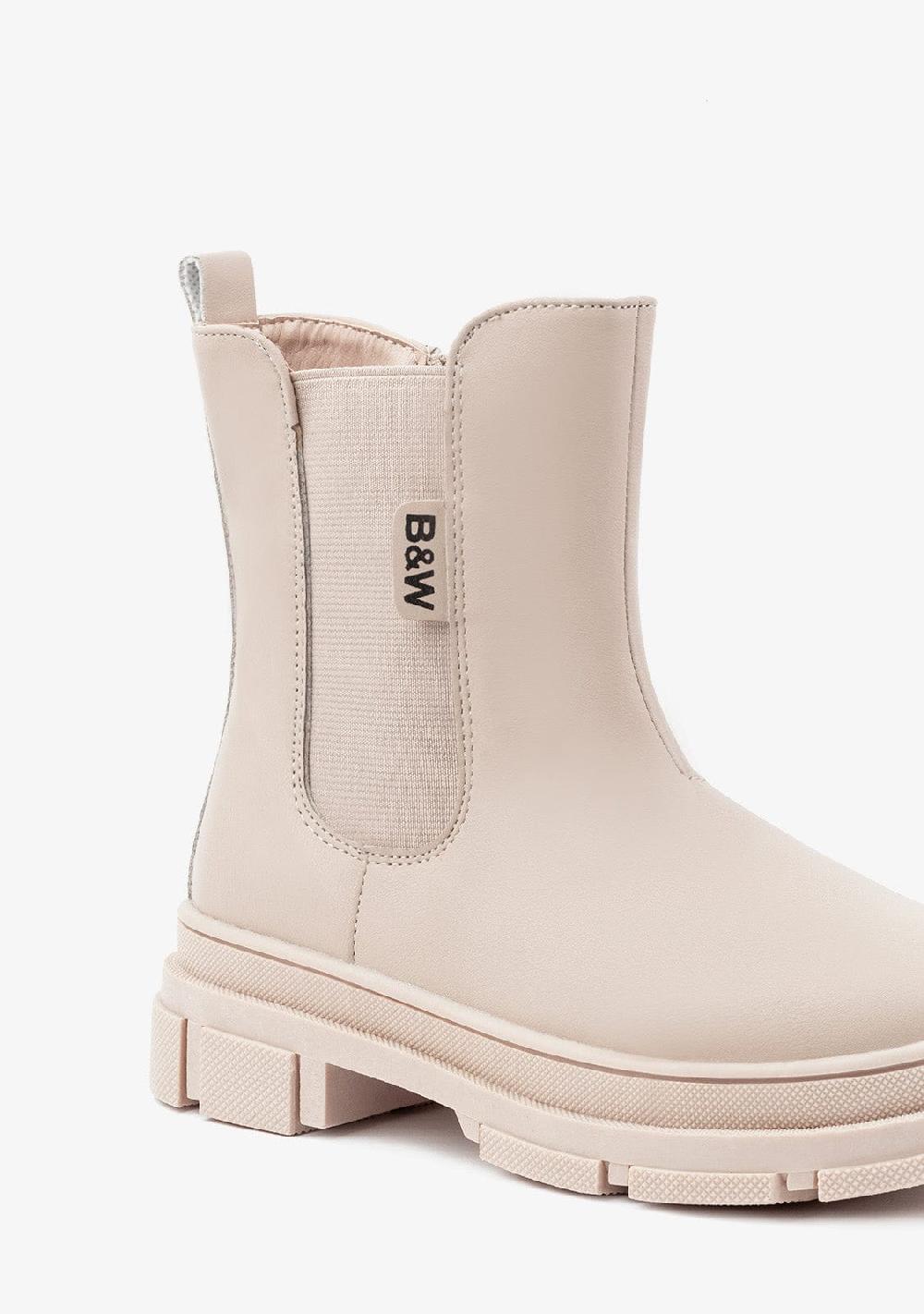 Break & walk Botas Elástico Napa Beige Devoluciones gratuitas