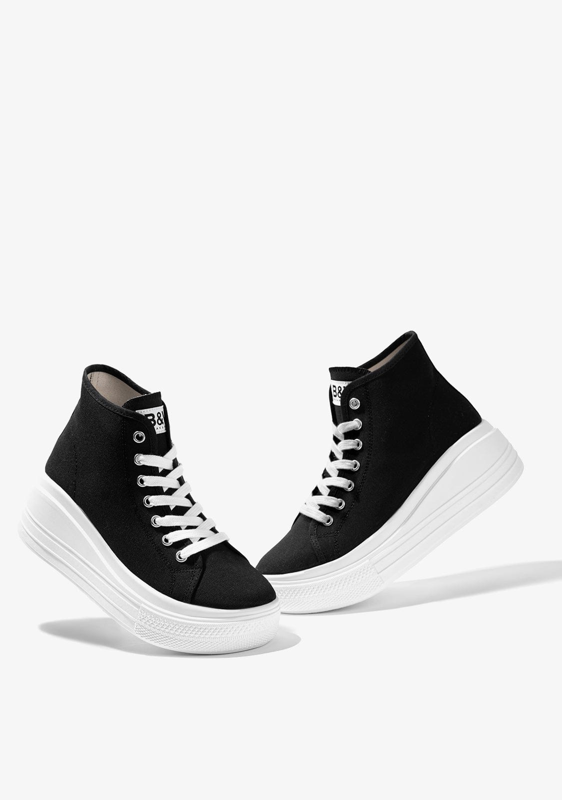 Break & walk Zapatillas Altas Rider Plataforma Negro Rebajas
