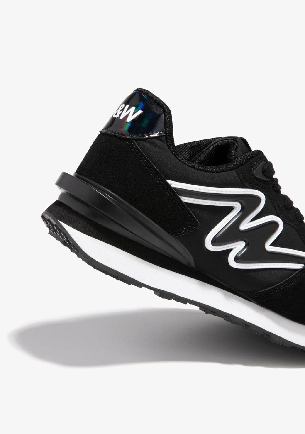 Break & walk Zapatillas Combinado Negro Venta caliente