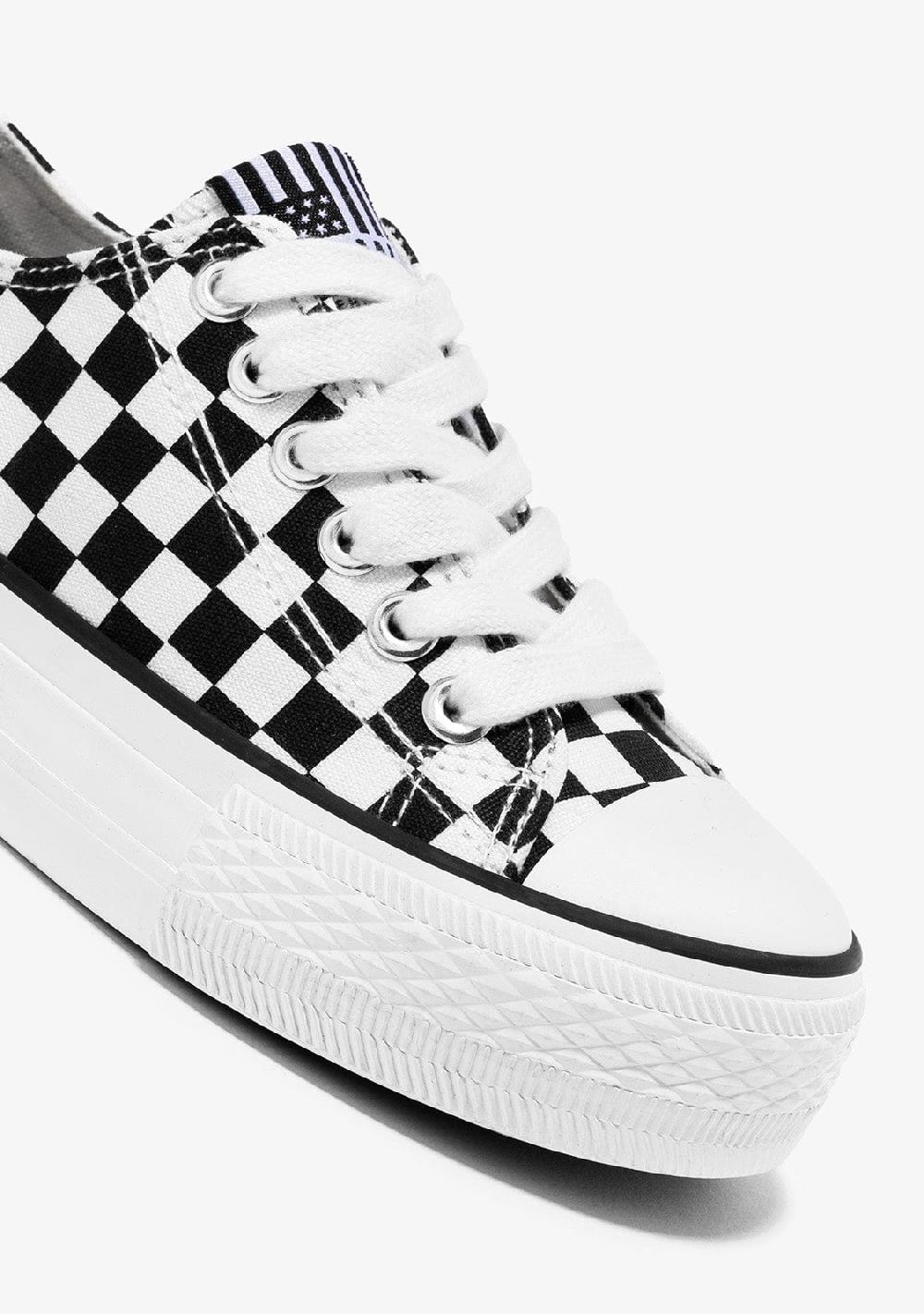 Break & walk Zapatillas Lona Blanco Negro Tienda