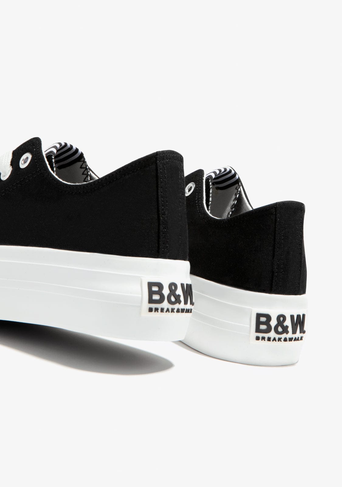 Break & walk Zapatillas Basic Lona Negro Liquidación