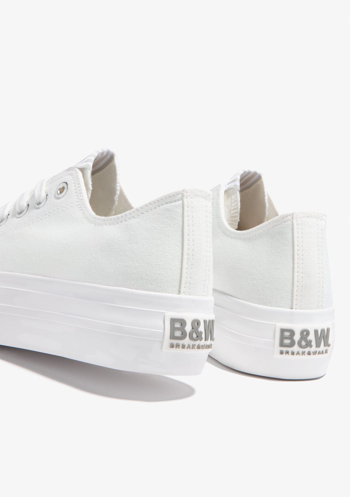 Break & walk Zapatillas Basic Lona Blanco Mejor oferta