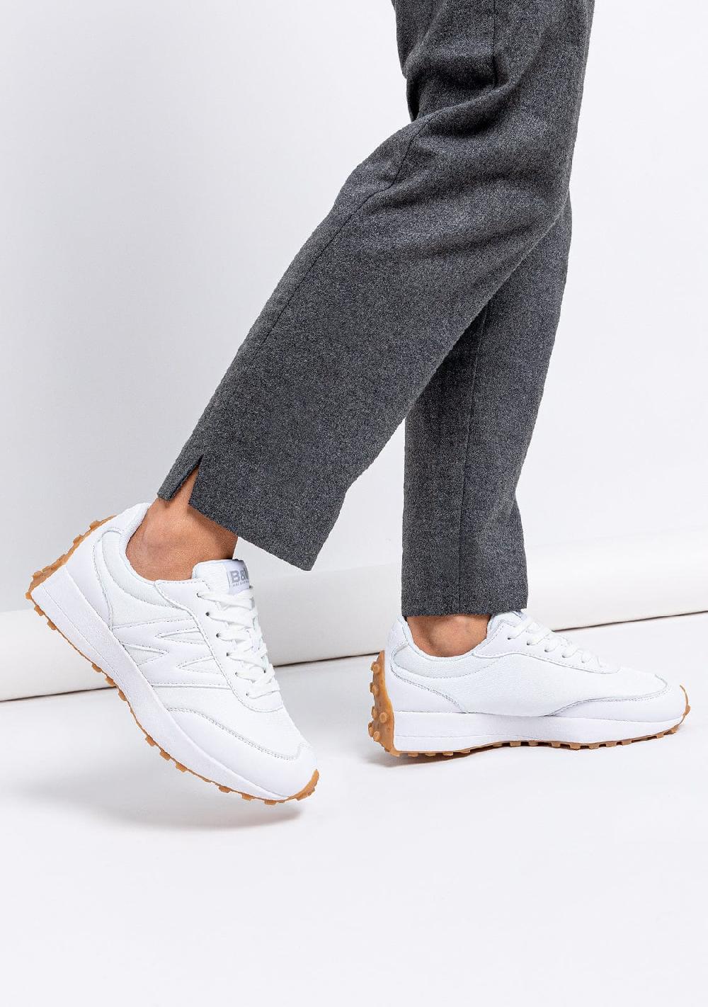 Break & walk Zapatillas Napa Blanco Envío gratis