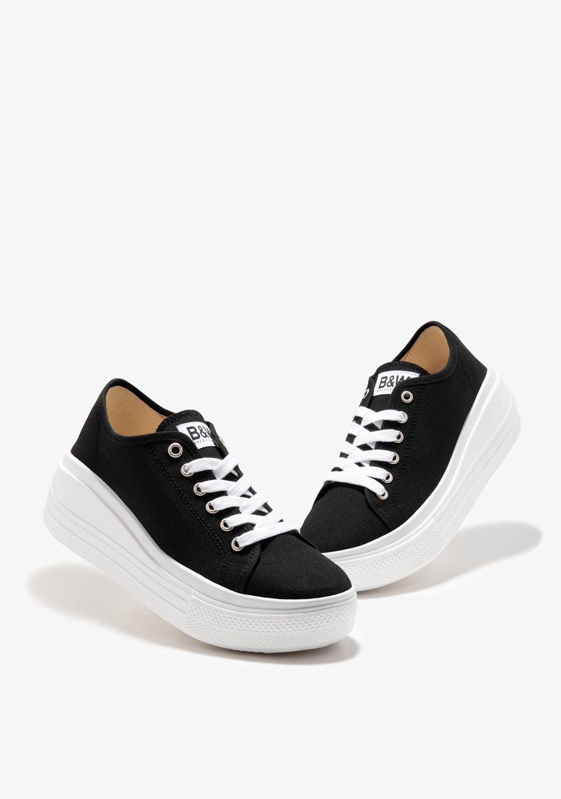 Break & walk Zapatillas Plataforma Rider Negro / Blanco Últimos 2 días