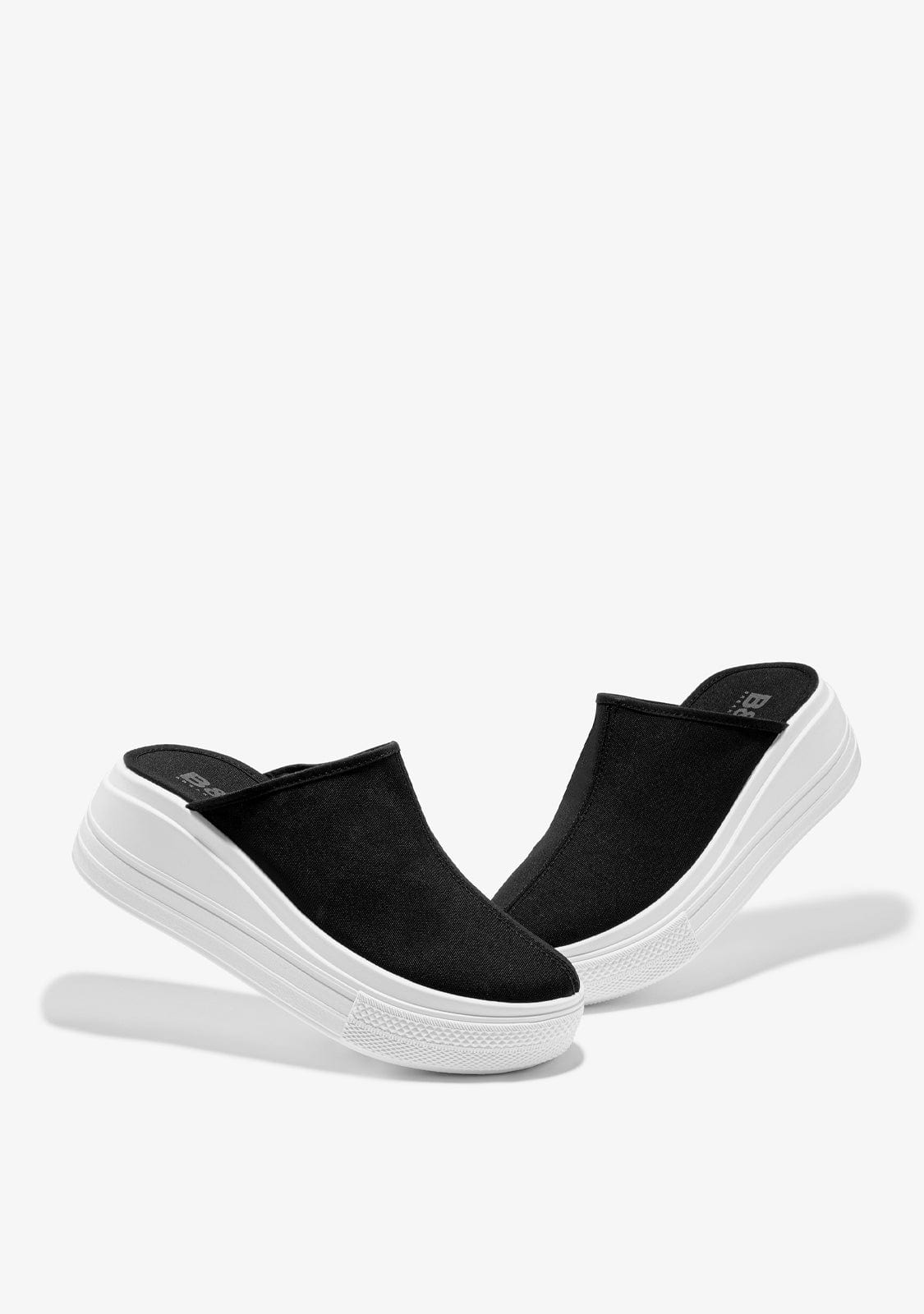 Break & walk Zapatillas Abiertas Plataforma Rider Negro/Blanco Promoción por tiempo limitado