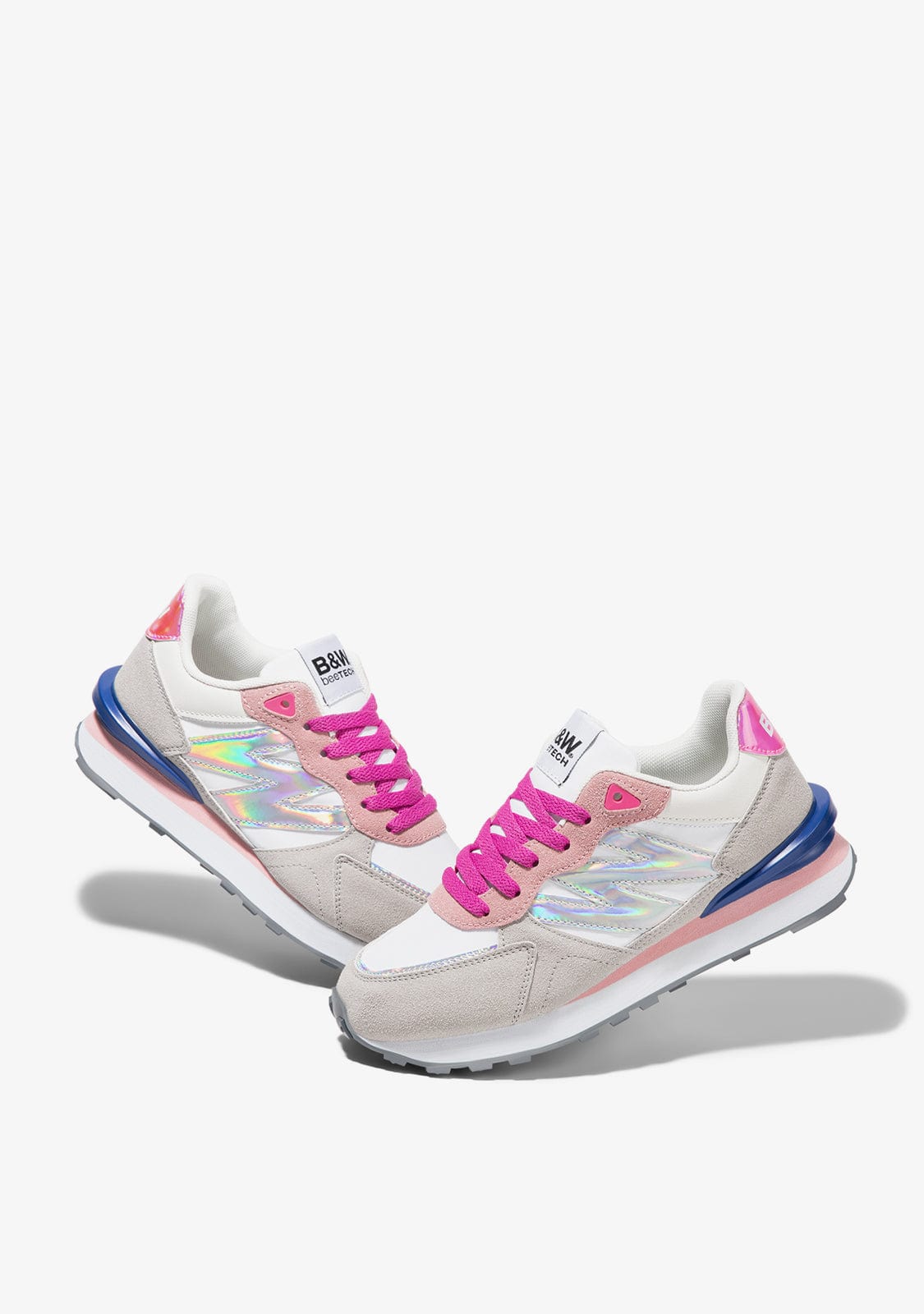 Break & walk Zapatillas Colorful Blanco/Gris Promoción trimestral