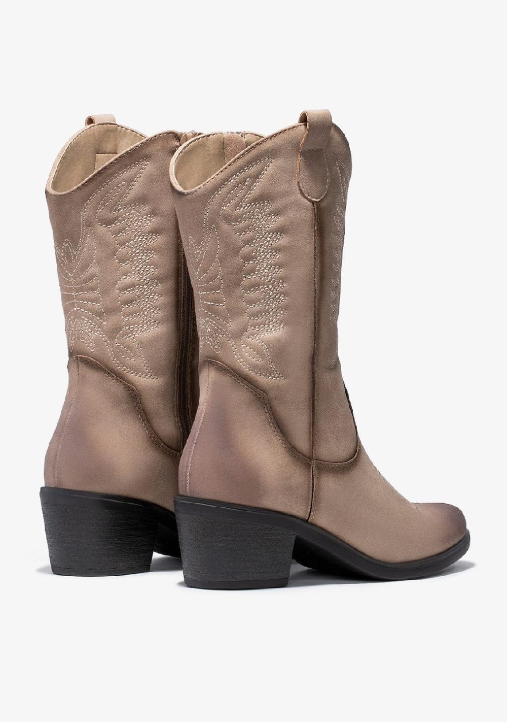 Break & walk Botas Cowboy West Beige Outlet online