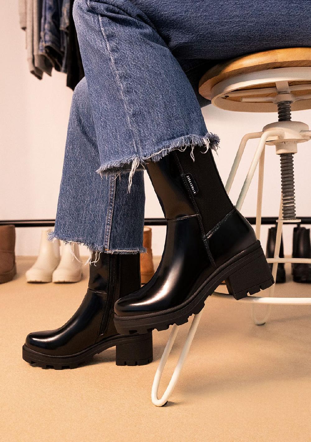 Break & walk Botas Haute V2 Negro Venta caliente