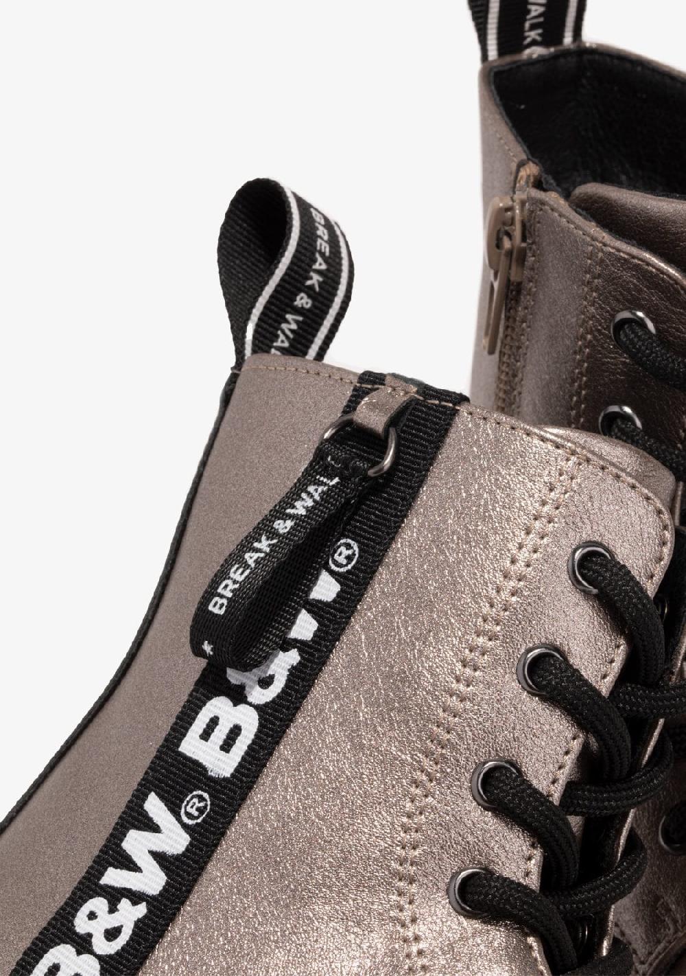 Break & walk Botas Militares Logo Plomo Descuento