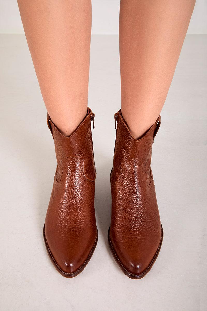 Bryan shoes Marrón vintage - CALÍOPE Outlet online