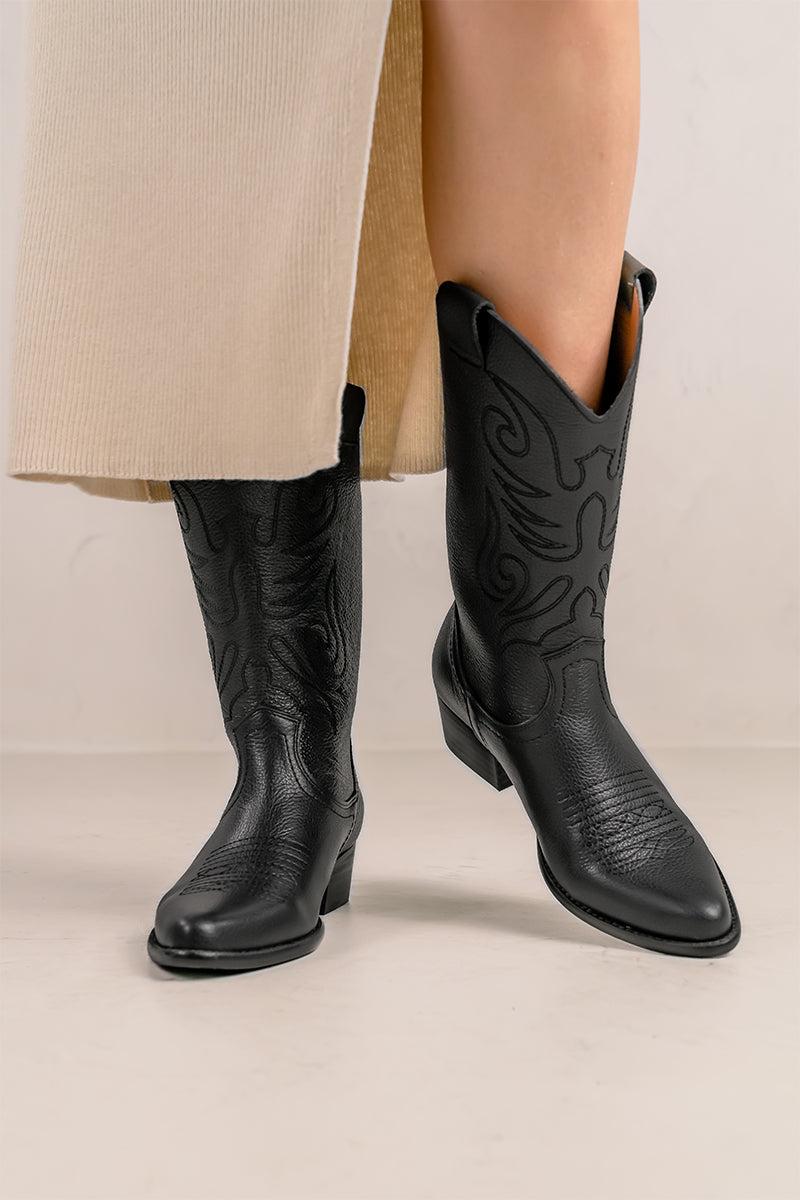 Bryan shoes Total black - JANDRA Envío internacional gratuito