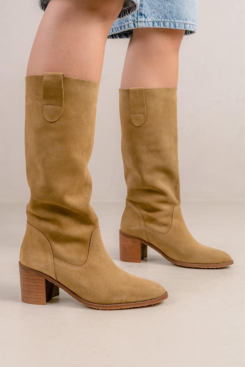 Bryan shoes Camel - VALENTINA En oferta