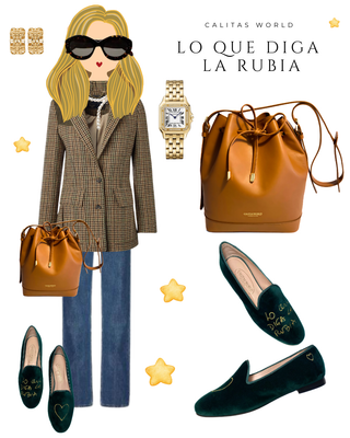 Calita Shoes ​LOAFERS TERCIOPELO DARK GREEN 12 TX LO QUE DIGA LA RUBIA Outlet online