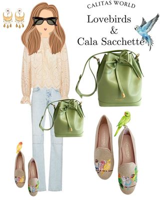 Calita Shoes ​LOAFERS NATURAL LINEN LOVEBIRDS Rebajas de fin de temporada