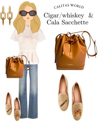 Calita Shoes ​LOAFERS NATURAL LINEN CIGAR AND WHISKEY Rebajas online