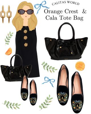 Calita Shoes ​LOAFERS FLORAL/ORANGES CREST MONOGRAM Rebajas baratas