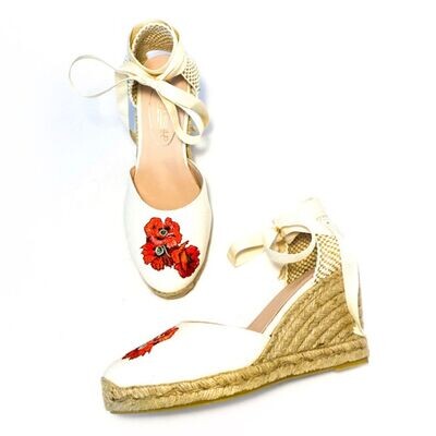 Calita Shoes CAMPESINAS BEIGE 4A ​ POPPY​ HEIGHT 9 CMS Rebajas top