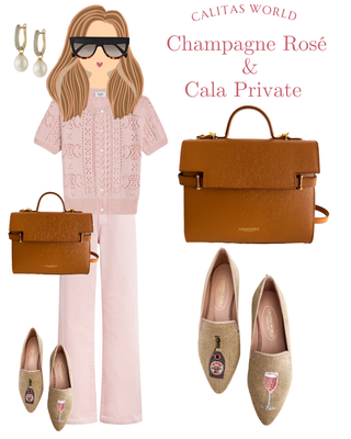 Calita Shoes ​POINTY NATURAL LINEN CHAMPAGNE ROSÉ Ofertas