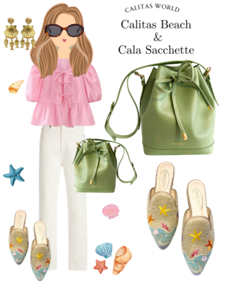 Calita Shoes ​MULES NATURAL LINEN BEACH Limitado a 3 días