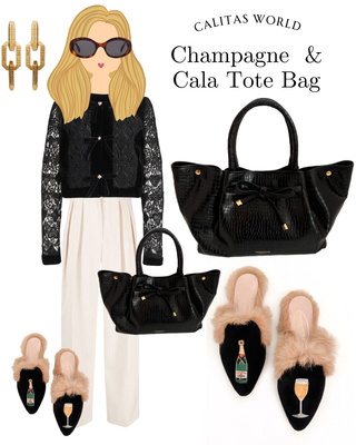 Calita Shoes ​MULES FUR GREEN 7ACO VELVET CHAMPAGNE AND CHAMPAGNE GLASS En oferta