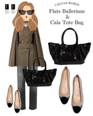 Calita Shoes BALLERINAS FLATS PELLE NUDE (TRUE NUDE 3568) BLACK TOE En oferta