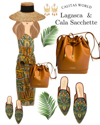 Calita Shoes ​MULES JACQUARD LAGASCA WITH BURGUNY RIM R48 Oferta exclusiva