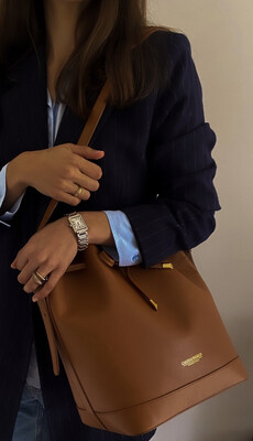 Calita Shoes CALA SACCHETTE CARAMEL Venta caliente