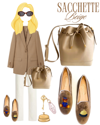 Calita Shoes CALA SACCHETTE BEIGE En oferta