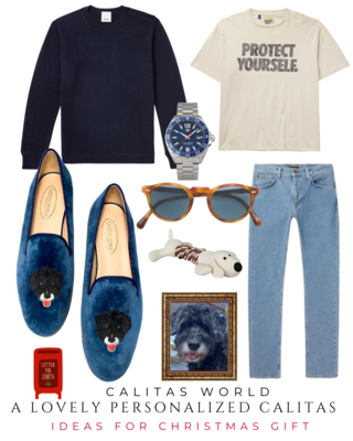 Calita Shoes PERSONALIZED MEN CALITAS PET ON BOTH FEET Solo queda un día