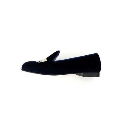 Calita Shoes LOAFERS MEN NAVY 9CO VELVET R22 DEFEND-ER Tienda de fábrica