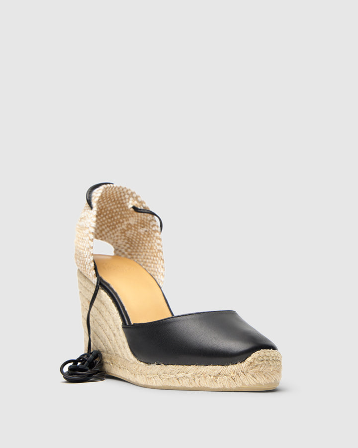 Castañer Calzado de Mujer estilo Pala Talon con Cuña de 9cm de altura | Castañer Ofertas especiales