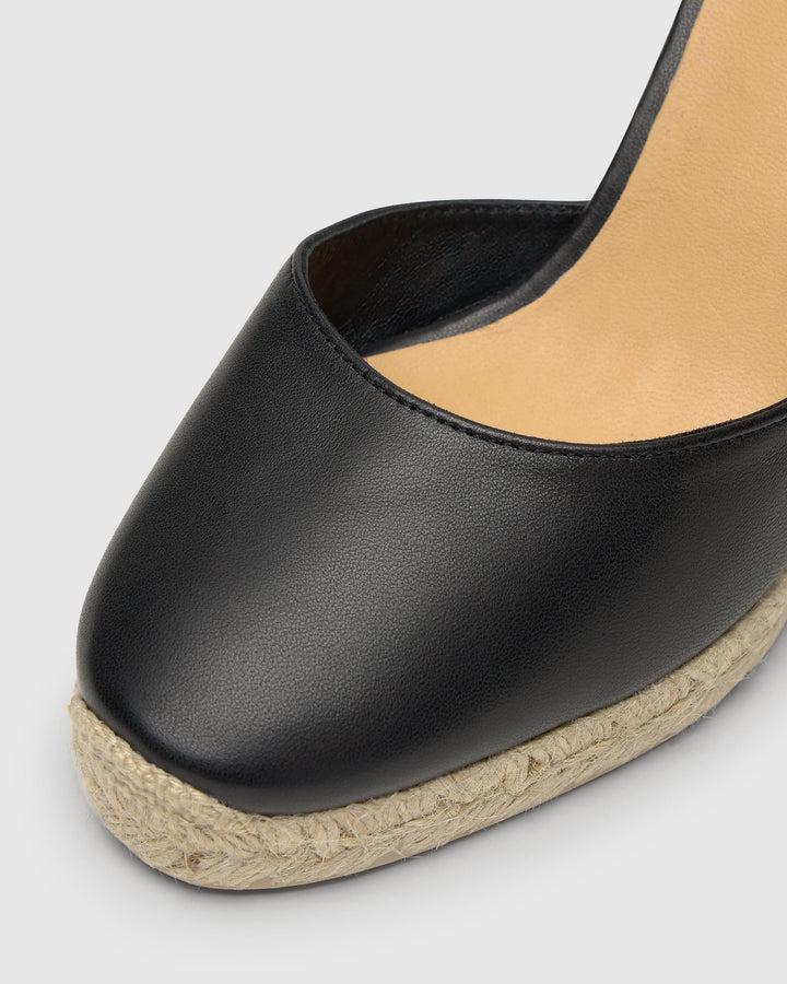 Castañer Calzado de Mujer estilo Pala Talon con Cuña de 9cm de altura | Castañer Ofertas especiales