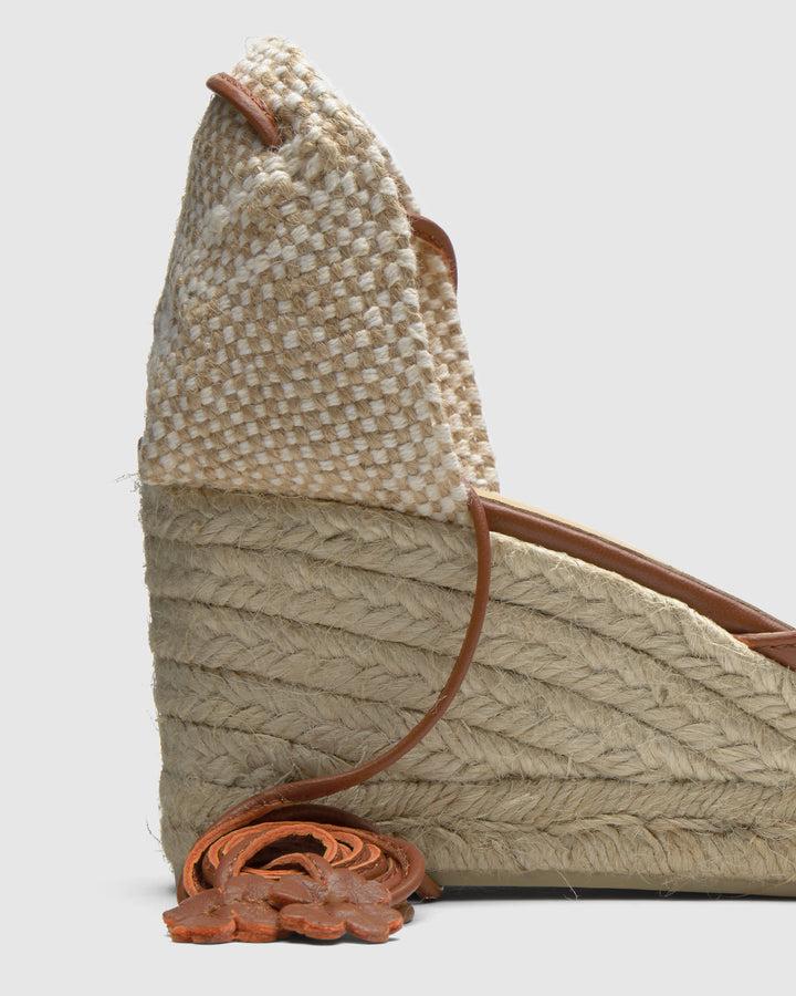 Castañer Calzado de Mujer estilo Pala Talon con Cuña de 7cm de altura | Castañer Precio ultrabajo