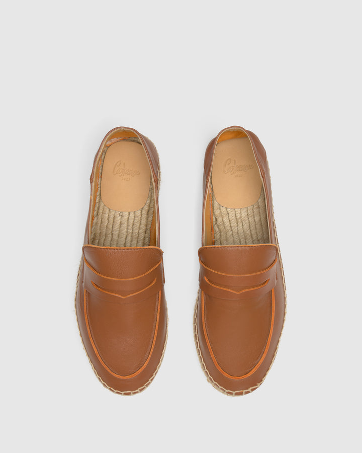 Castañer Alpargata de Mujer estilo Mocasin con Plana de 2cm de altura | Castañer Outlet