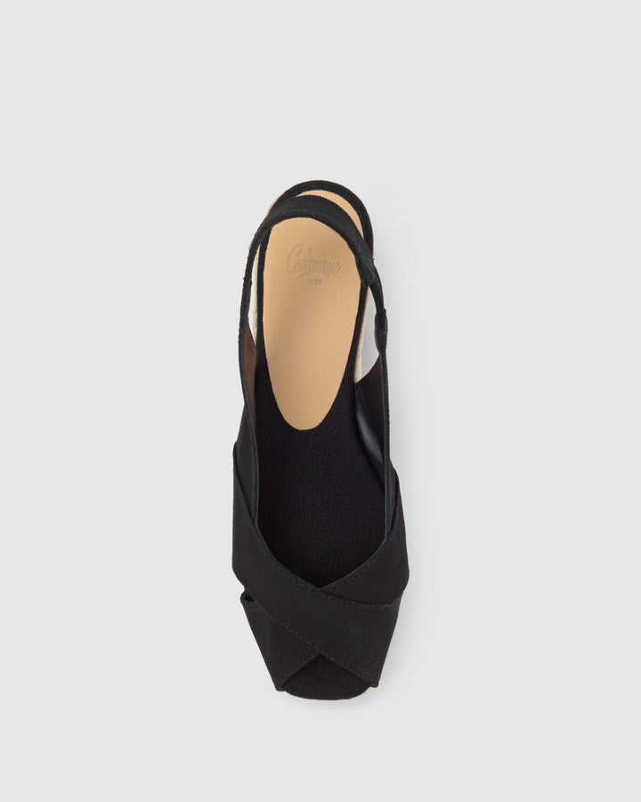 Castañer Calzado de Mujer estilo Peep Toe con Cuña de 5cm de altura | Castañer En oferta