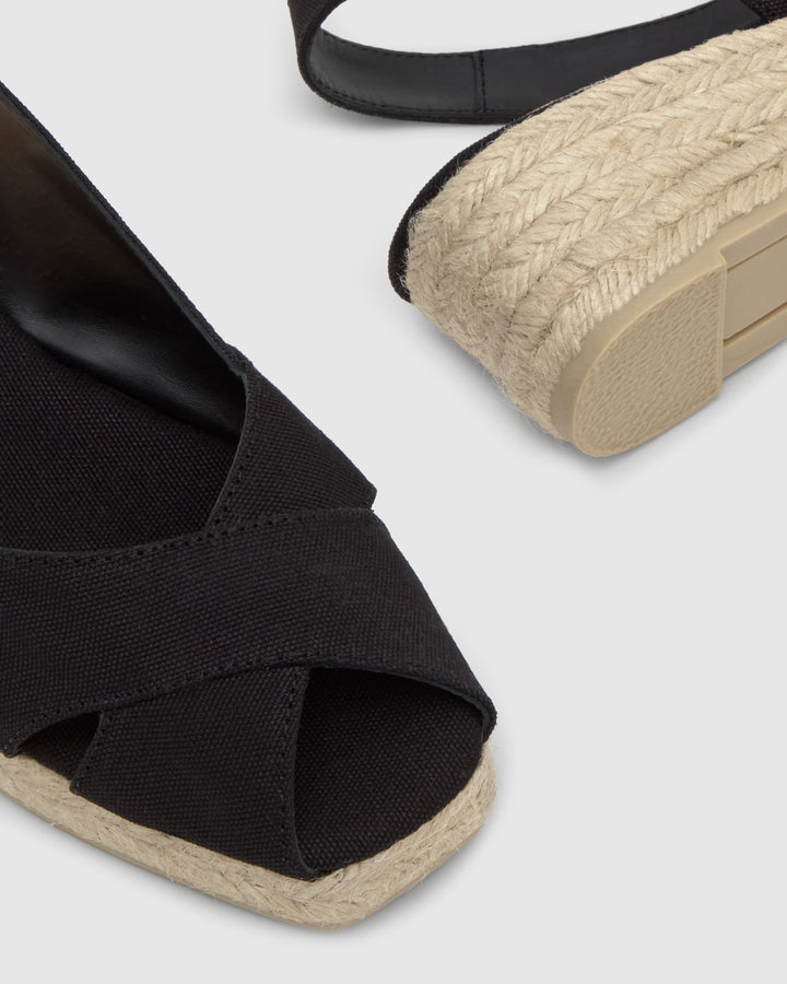 Castañer Calzado de Mujer estilo Peep Toe con Cuña de 5cm de altura | Castañer En oferta