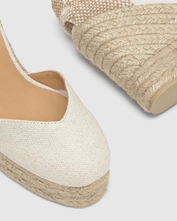 Castañer Calzado de Mujer estilo Pala Talon con Cuña de 11cm de altura | Castañer Tienda