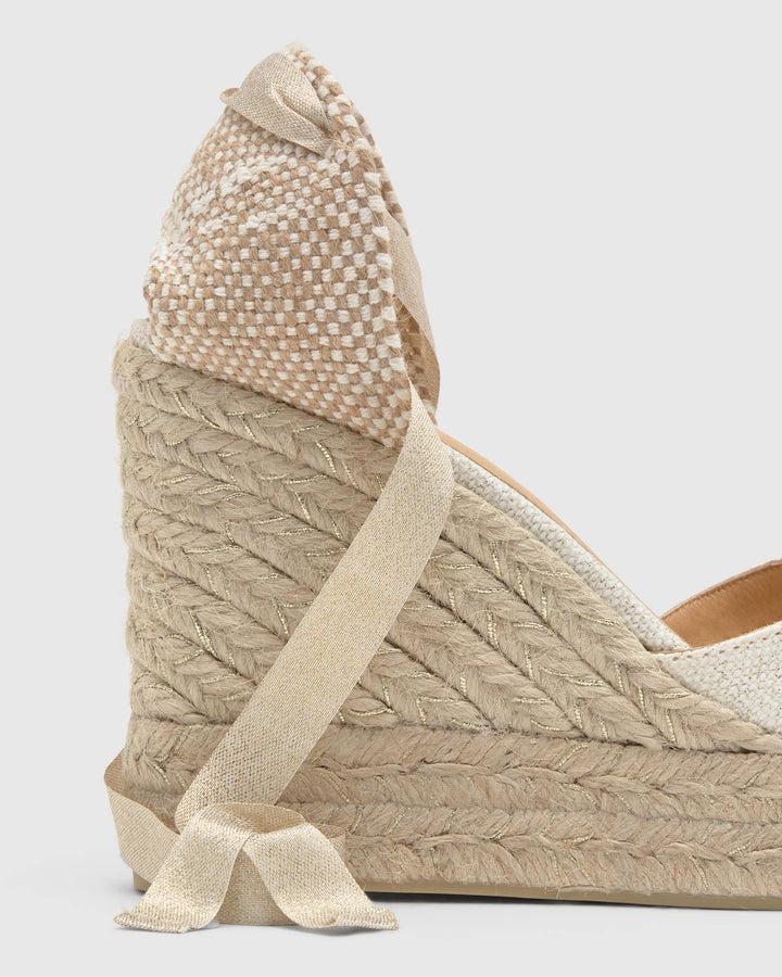 Castañer Calzado de Mujer estilo Pala Talon con Cuña de 11cm de altura | Castañer Tienda
