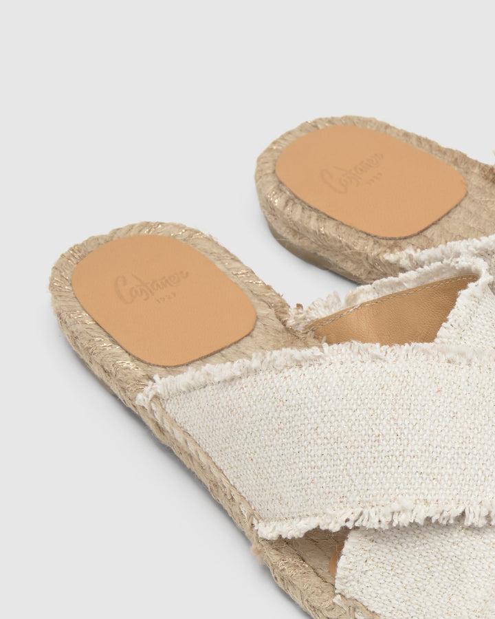 Castañer Calzado de Mujer estilo Sandalia con Plana de 2cm de altura | Castañer Rebajas online