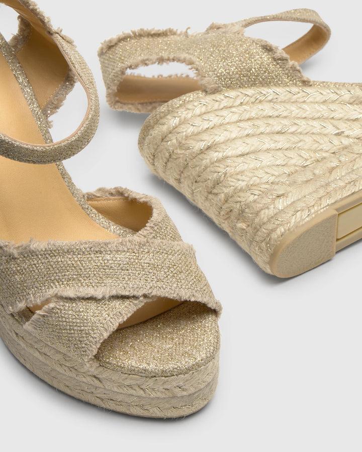 Castañer Calzado de Mujer estilo Sandalia con Cuña de 11cm de altura | Castañer Rebajas top