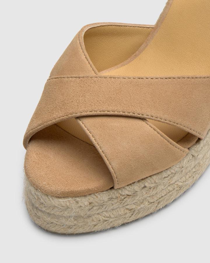 Castañer Calzado de Mujer estilo Sandalia con Cuña de 11cm de altura | Castañer ÚLTIMAS EDICIONES