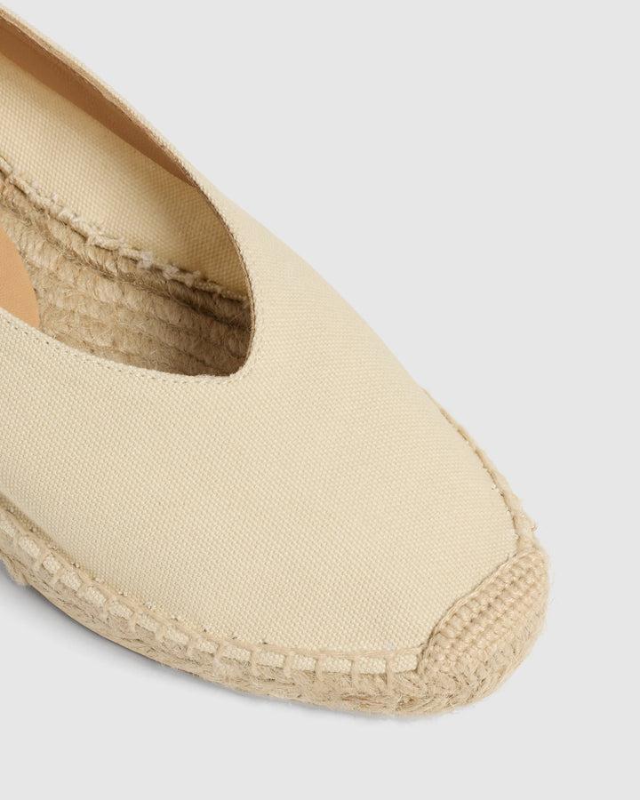 Castañer CASTAÑER | Alpargatas Gea en algodón acabado lavado cierre mediante lazada y altura de 2cm. – Castañer Precio de fábrica