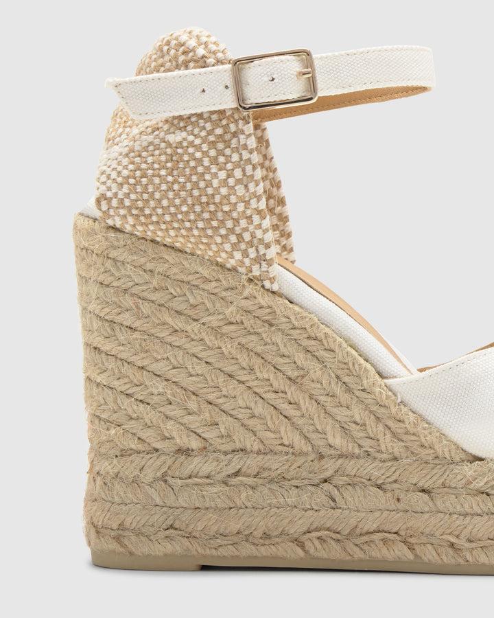 Castañer Calzado de Mujer estilo Pala Talon con Cuña de 11cm de altura | Castañer Outlet online
