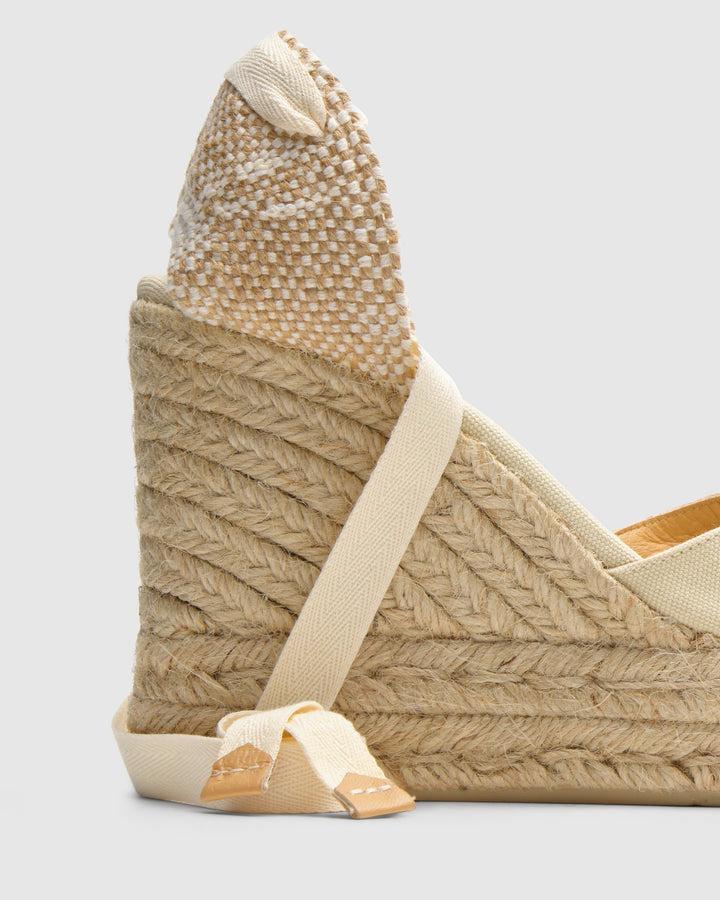 Castañer Calzado de Mujer estilo Pala Talon con Cuña de 11cm de altura | Castañer En oferta