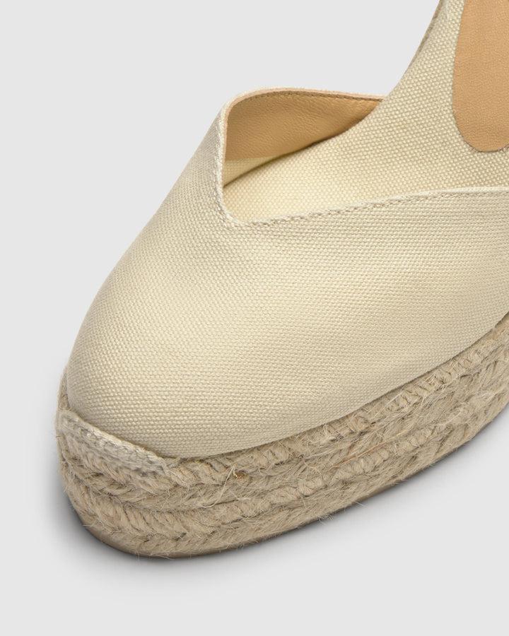 Castañer Calzado de Mujer estilo Pala Talon con Cuña de 11cm de altura | Castañer En oferta