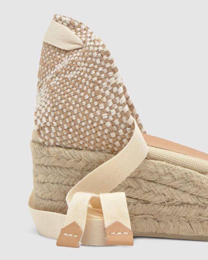 Castañer Calzado de Mujer estilo Pala Talon con Cuña de 5cm de altura | Castañer Rebajas de fábrica