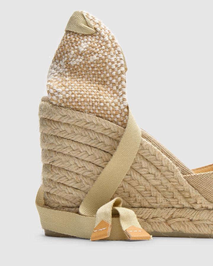 Castañer Calzado de Mujer estilo Pala Talon con Cuña de 9cm de altura | Castañer Tienda