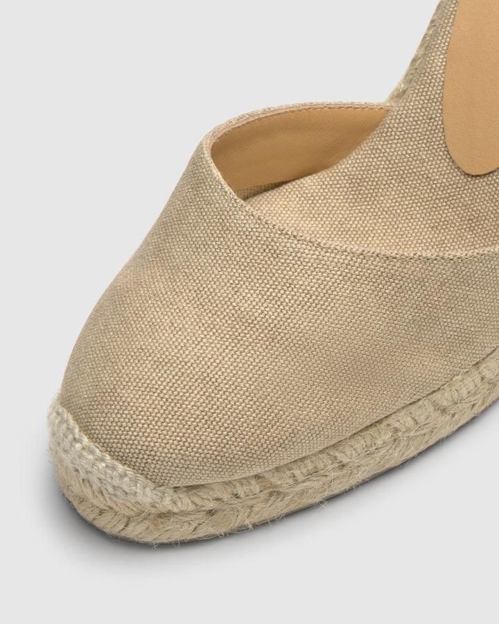 Castañer Calzado de Mujer estilo Pala Talon con Cuña de 9cm de altura | Castañer Tienda